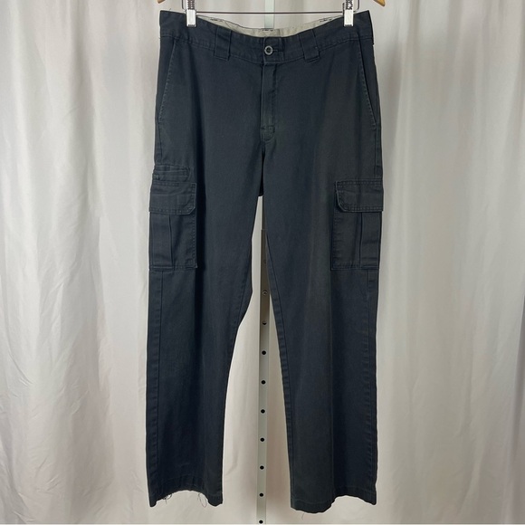 Dickies Flex 34 x 32 Relaxed Straight Cargo Pants Workwear Restaurant Business - Picture 1 of 9